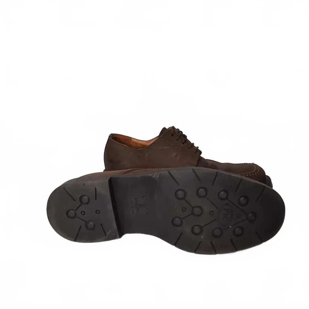 Johnston & Murphy‎ Men's Brown Leather Shoes Size 10.5 M